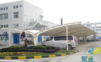企業(yè)單位車棚_廠區(qū)車棚_公司汽車棚