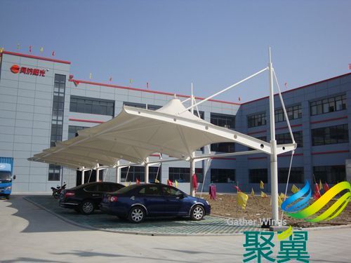膜結(jié)構(gòu)自行車棚,膜結(jié)構(gòu)車棚定制