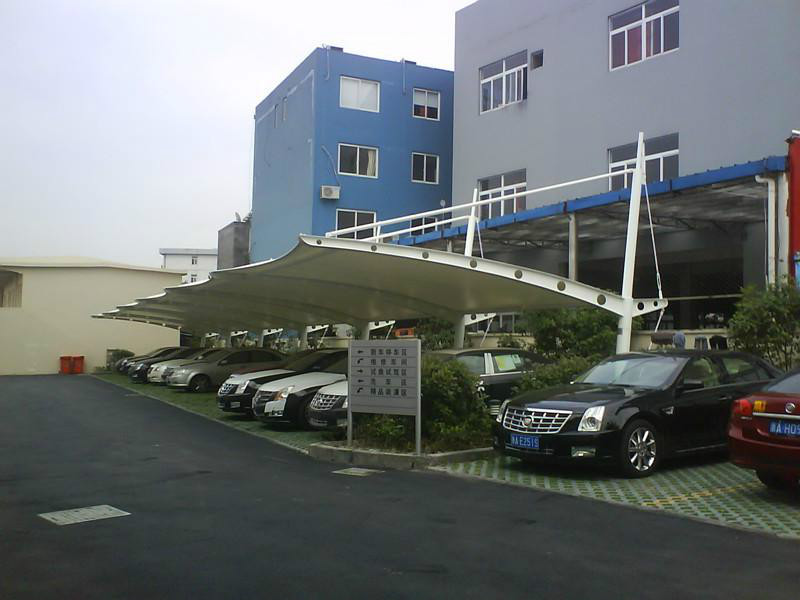 上海市松江區(qū)膜結構停車棚施工安裝