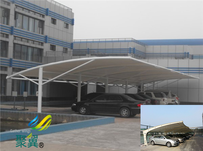 河北省宣化縣膜結(jié)構(gòu)車棚|膜結(jié)構(gòu)車棚企業(yè)資質(zhì)單位有新品