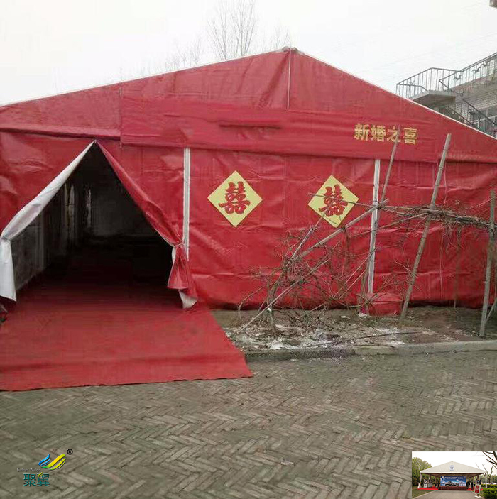 上海膜結構出租簡易倉儲帳篷防風倉庫篷房展會博覽會