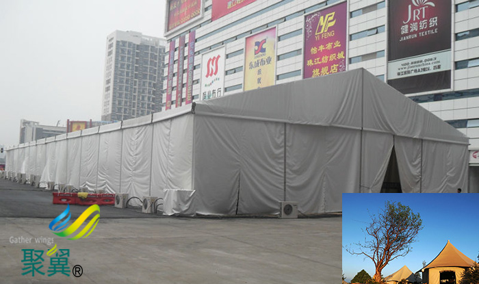 常州膜結(jié)構(gòu)制作車展酒店臨時婚禮倉庫篷帳篷房生產(chǎn)廠家圖