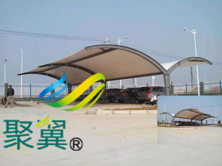上海膜結(jié)構(gòu)車棚建筑工程建筑工期短|車棚制作標(biāo)準(zhǔn)